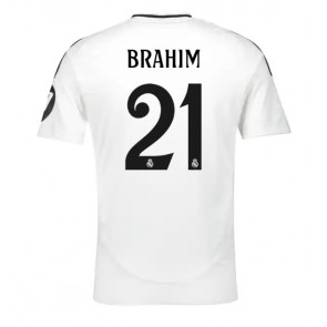 Real Madrid Brahim Diaz #21 Domaci Dres 2024-25 Kratak Rukavima